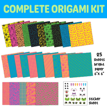 Neon Origami Mini Kit